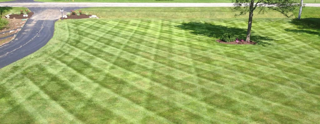 Striped Lawn by EcoScapes | 402-671-0453