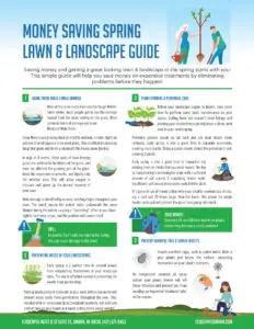 Spring Lawn and Landscape Guide by EcoScapes