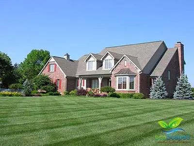 Lawn care service provided by EcoScapes in Elk Ridge Elkhorn, NE