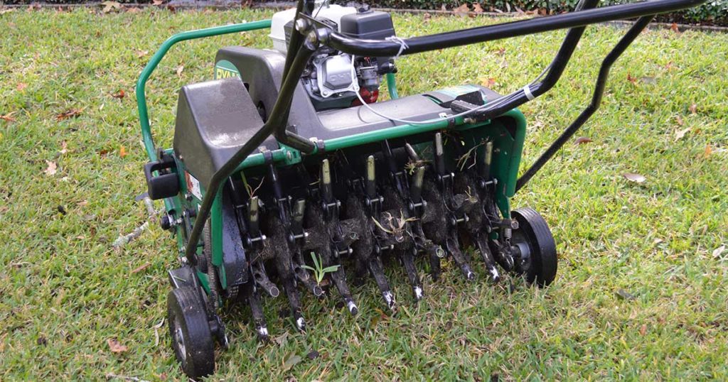 Lawn Aeration in Omaha and Elkhorn by EcoScapes